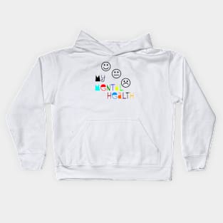 my mental health Kids Hoodie